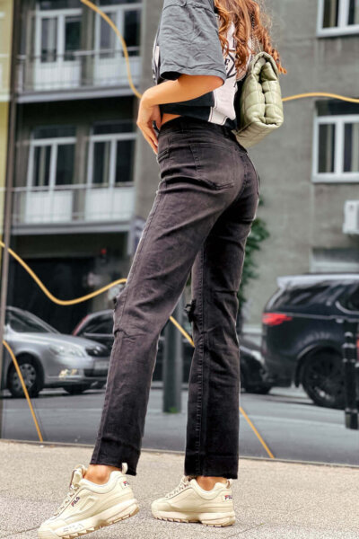 Spodnie Damskie Jeans Regular Fit