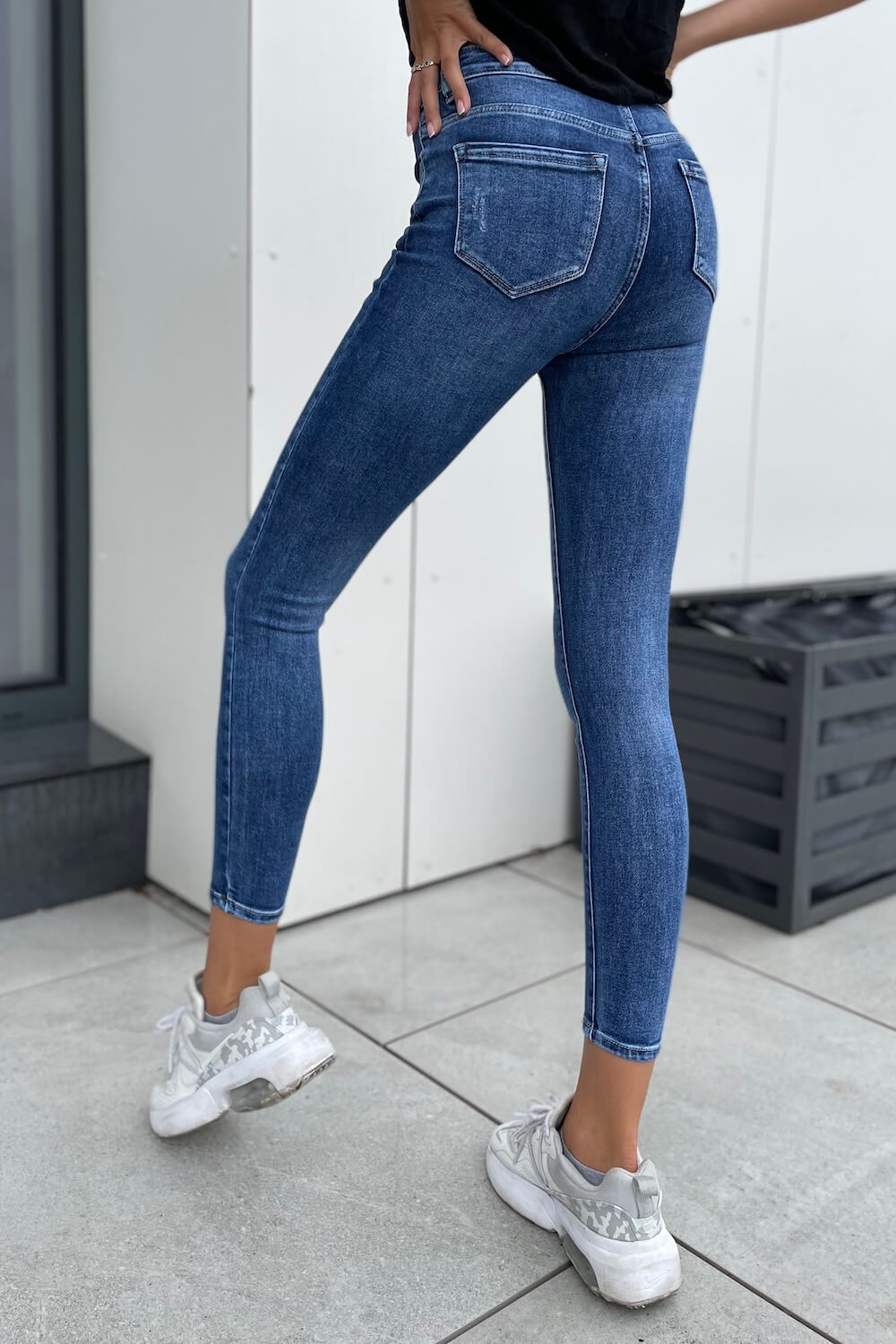 Spodnie Damskie Jeans Skinny Fit
