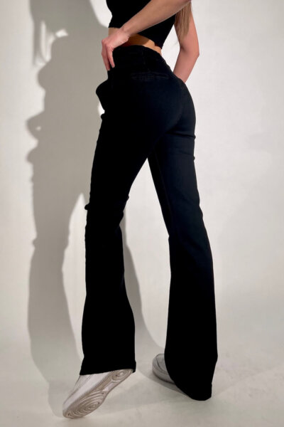 Spodnie Damskie Jeans Flare